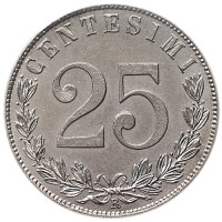 25 Centesimi Valore