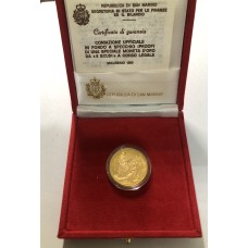 San Marino - 1990 - 5 Scudi Oro