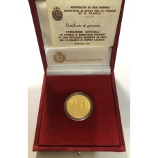 San Marino - 1991 - 5 Scudi Oro