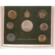 Giovanni Paolo II - Serie 1996  - Anno XVIII